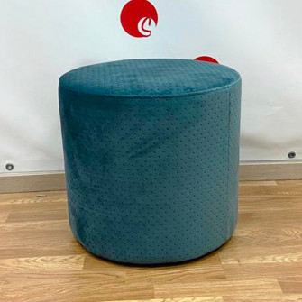 Ottoman ROUND (Velvet group 4 fabric) (Several GB available.) Ottoman ROUND (Velvet group 4 fabric) (Several GB available.)